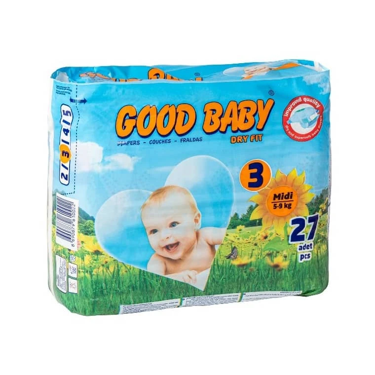 پوشک بچه Good Baby بسته 27 عددی