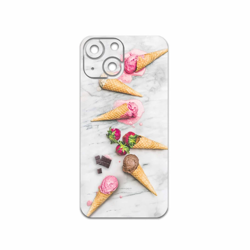 برچسب پوششی ماهوت مدل Funnel-ice-cream مناسب برای گوشی موبایل اپل iPhone 13 Mini