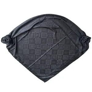 روسری زنانه گوچی مدل نخی ابریشم مجلسی قواره بزرگ