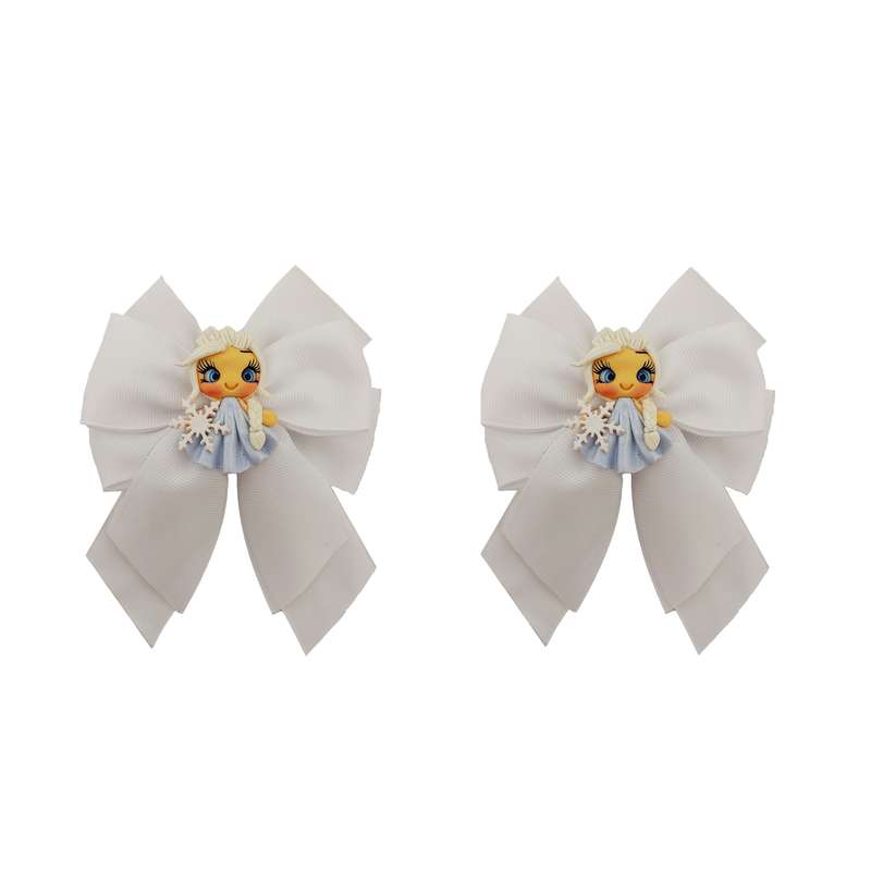 گیره مو دخترانه مدل آنا و السا کد M40 بسته دو عددی