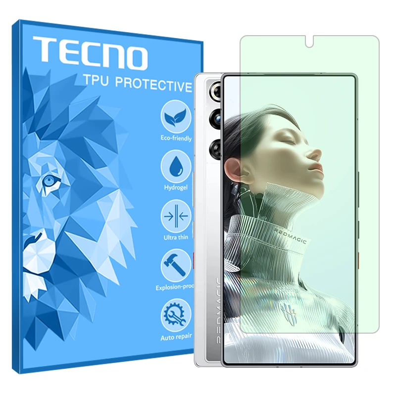 محافظ صفحه محافظ چشم تکنو مدل هیدروژلی مناسب برای گوشی موبایل زد تی ای nubia RedMagic 11 Pro (China) 
