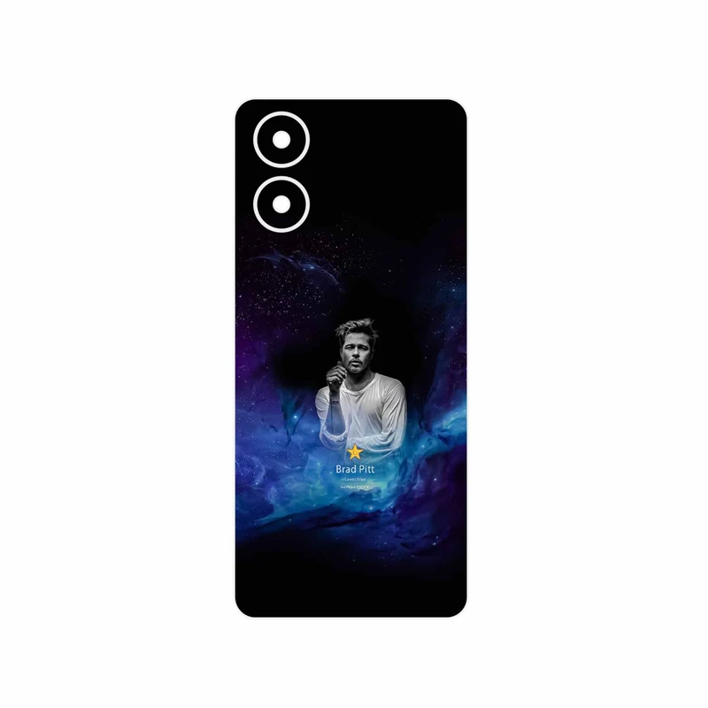 برچسب پوششی ماهوت مدل Brad Pitt مناسب برای گوشی موبایل موتورولا Moto G04s