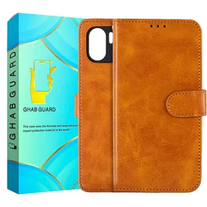 Ghab Guard CLASSLENS Magnetic Wallet Case Cover For Xiaomi Redmi A1 Plus 4G