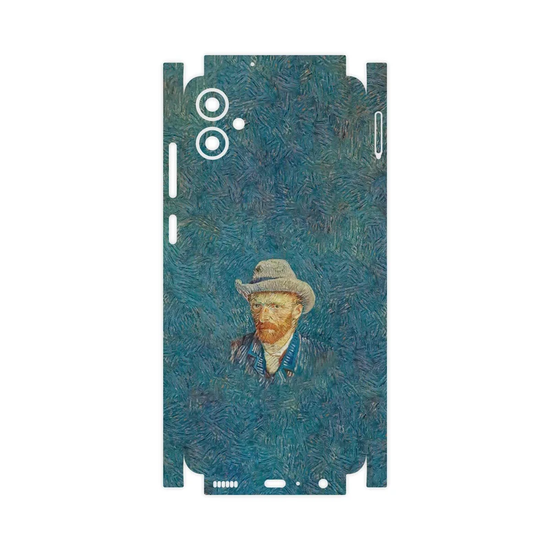 برچسب پوششی ماهوت مدل Self portrait with a gray felt hat-FullSkin مناسب برای گوشی موبایل سامسونگ Galaxy A05