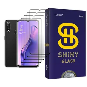 Atouchbo Shiny Glass MIX004 Screen Protector For Oppo A8 Pack Of 4