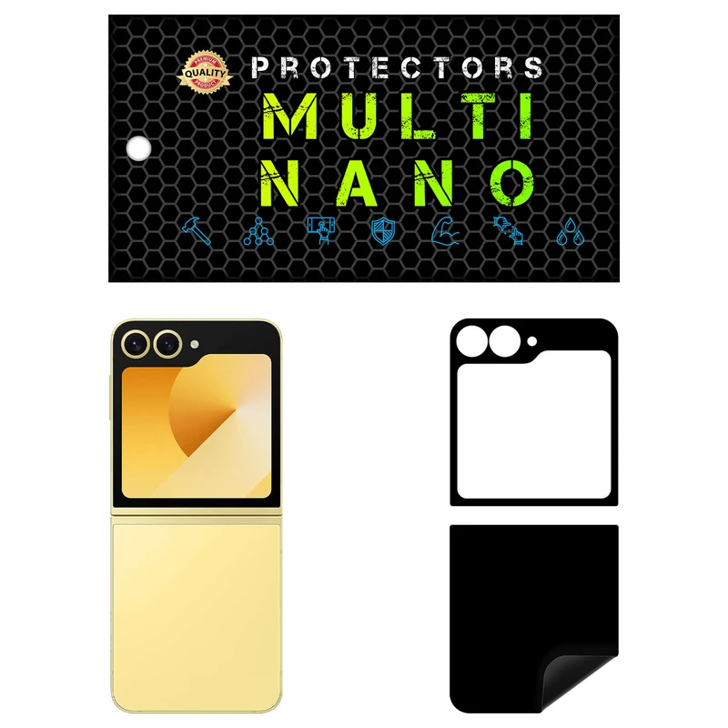 برچسب پوششی مولتی نانو طرح مات مدل X-F1M مناسب برای گوشی موبایل سامسونگ Galaxy Z Flip 7 FE