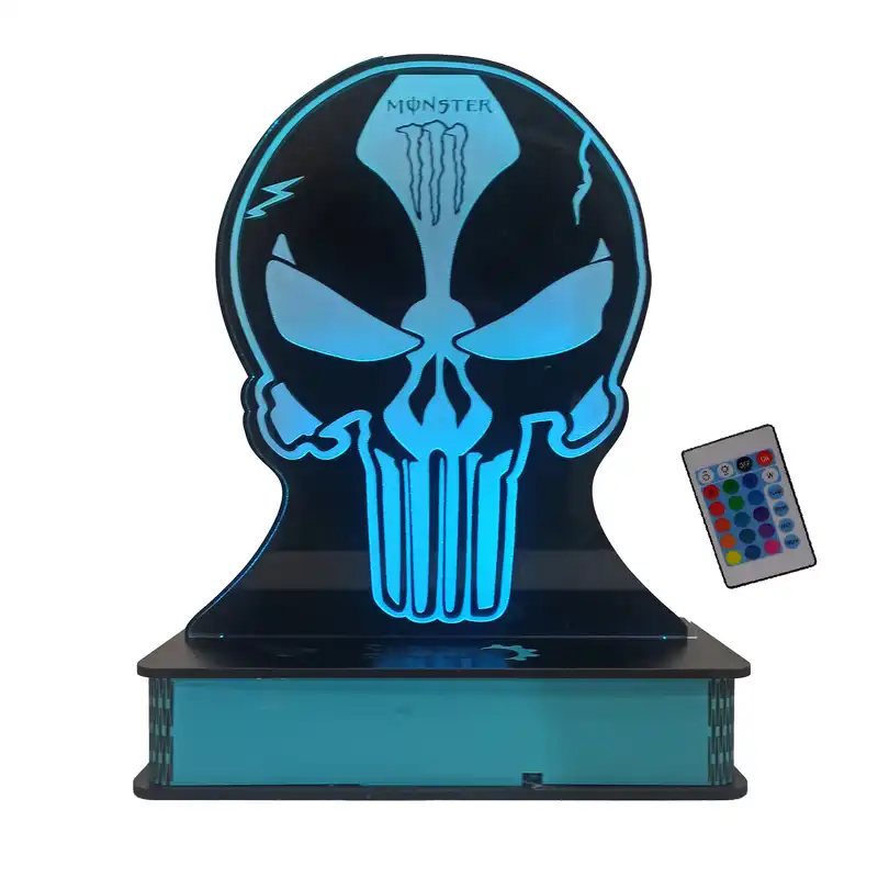 چراغ رومیزی مدل اسکلت