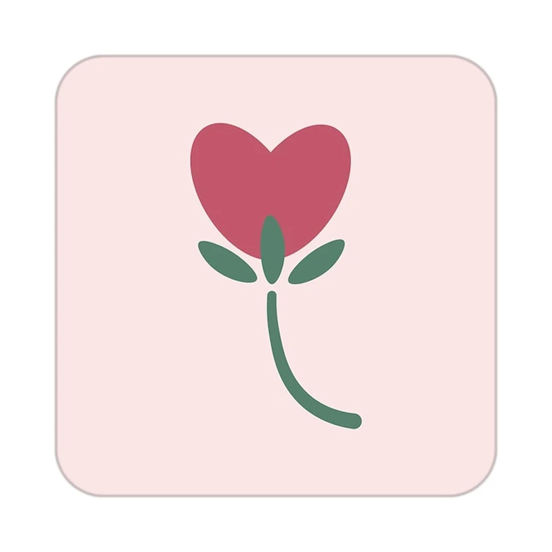 زیر لیوانی کاکتی طرح عاشقانه مدل mp39297