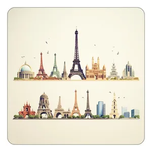 مگنت کاکتی طرح پاریس Paris مدل mp59718