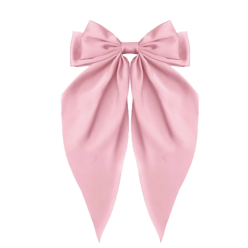 گیره مو زنانه مدل پاپیونی پموک دنباله دار کد 00028 