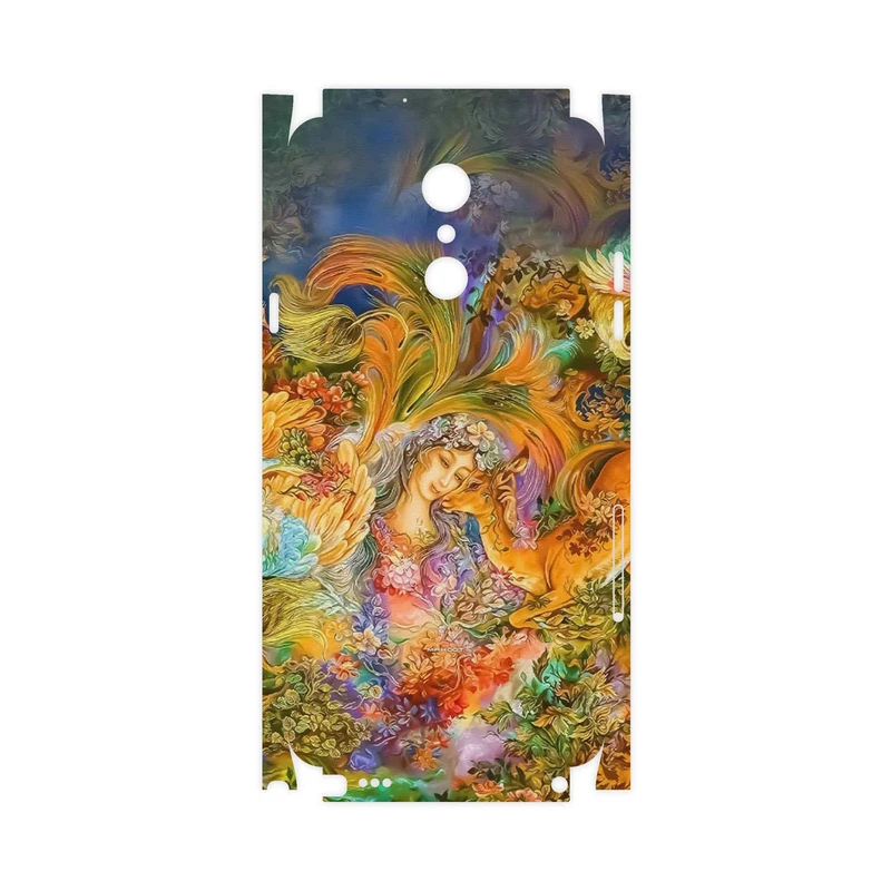 برچسب پوششی ماهوت مدل Persian miniature 3-FullSkin مناسب برای گوشی موبایل ال جی Q Stylus