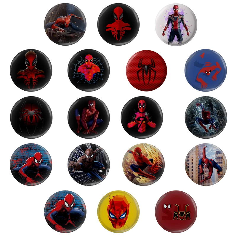 پیکسل مدل مرد عنکبوتی ابر قهرمانان اونجرز کد S4-18 مجموعه 18 عددی