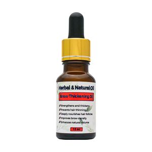 روغن تقویت و ضخیم‌کننده ابرو  هربال مدل 5 گیاه حجم 15 میلی لیتر