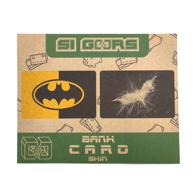 استیکر کارت اس ای گییرز مدل Batman 02 بسته 2 عددی