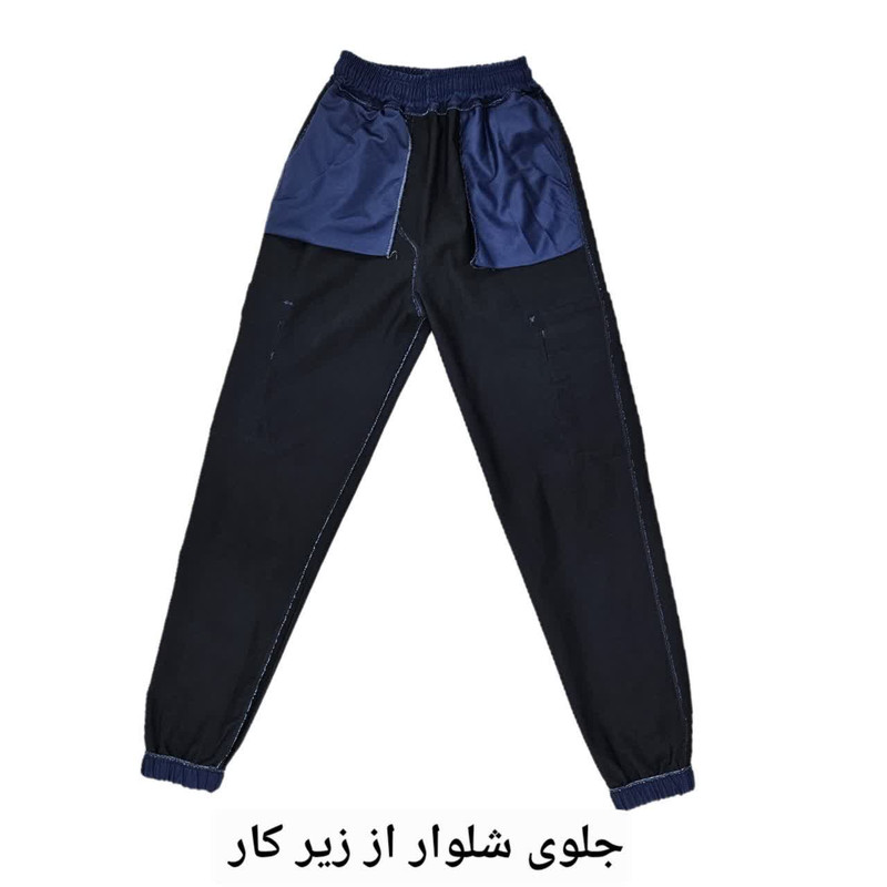 شلوار دم پا کش مردانه مدل 6 جیب FA_NSOA6