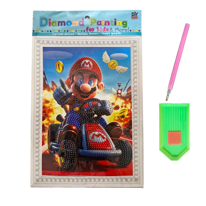 بازی آموزشی مدل ساخت تابلو نقاشی الماسی کد v4