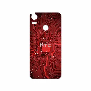 MAHOOT Red Printed Circuit Board Cover Sticker for HTC Desire 10 Pro