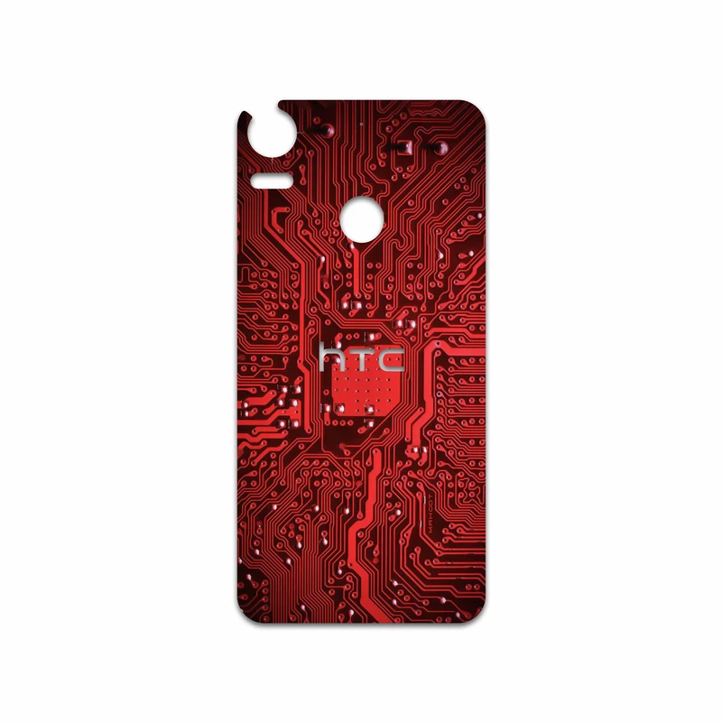 برچسب پوششی ماهوت مدل Red Printed Circuit Board مناسب برای گوشی موبایل اچ تی سی Desire 10 Pro