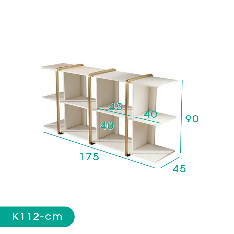 کتابخانه اسمردیس مدل K112 - MDF+