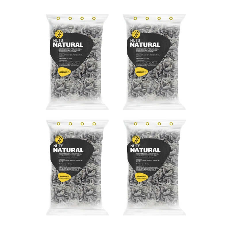 تخمه آفتابگردان شور نچرال - 250 گرم بسته 4 عددی