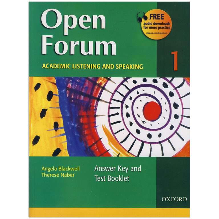 کتاب Open Forum 1 Academic Listening and Speaking اثر Angela Blackwell and Therese Naber انتشارات Oxford کتاب Open Forum 1 Academic Listening and Speaking اثر Angela Blackwell and Therese Naber انتشارات Oxford
