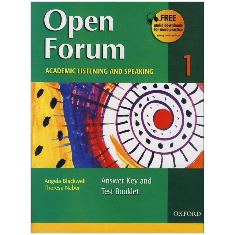 کتاب Open Forum 1 Academic Listening and Speaking اثر Angela Blackwell and Therese Naber انتشارات Oxford کتاب Open Forum 1 Academic Listening and Speaking اثر Angela Blackwell and Therese Naber انتشارات Oxford