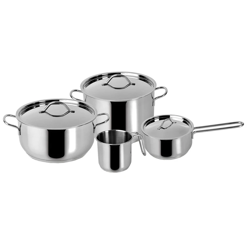 سرویس قابلمه استیل 7 پارچه لاگوستینا مدل Every