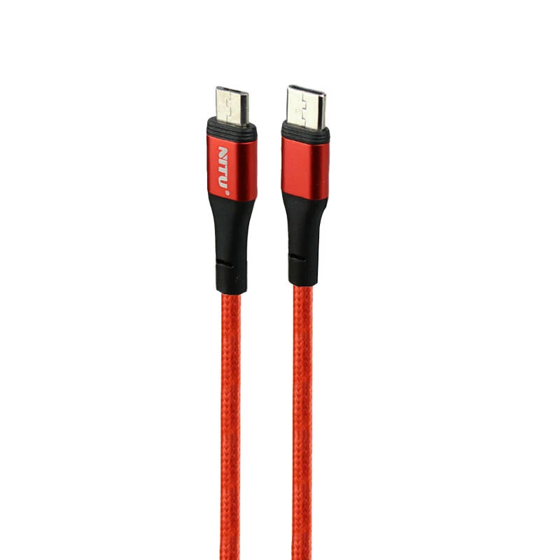 کابل تبدیل USB-C به microUSB نیتو مدل NC126 طول 1.2 متر