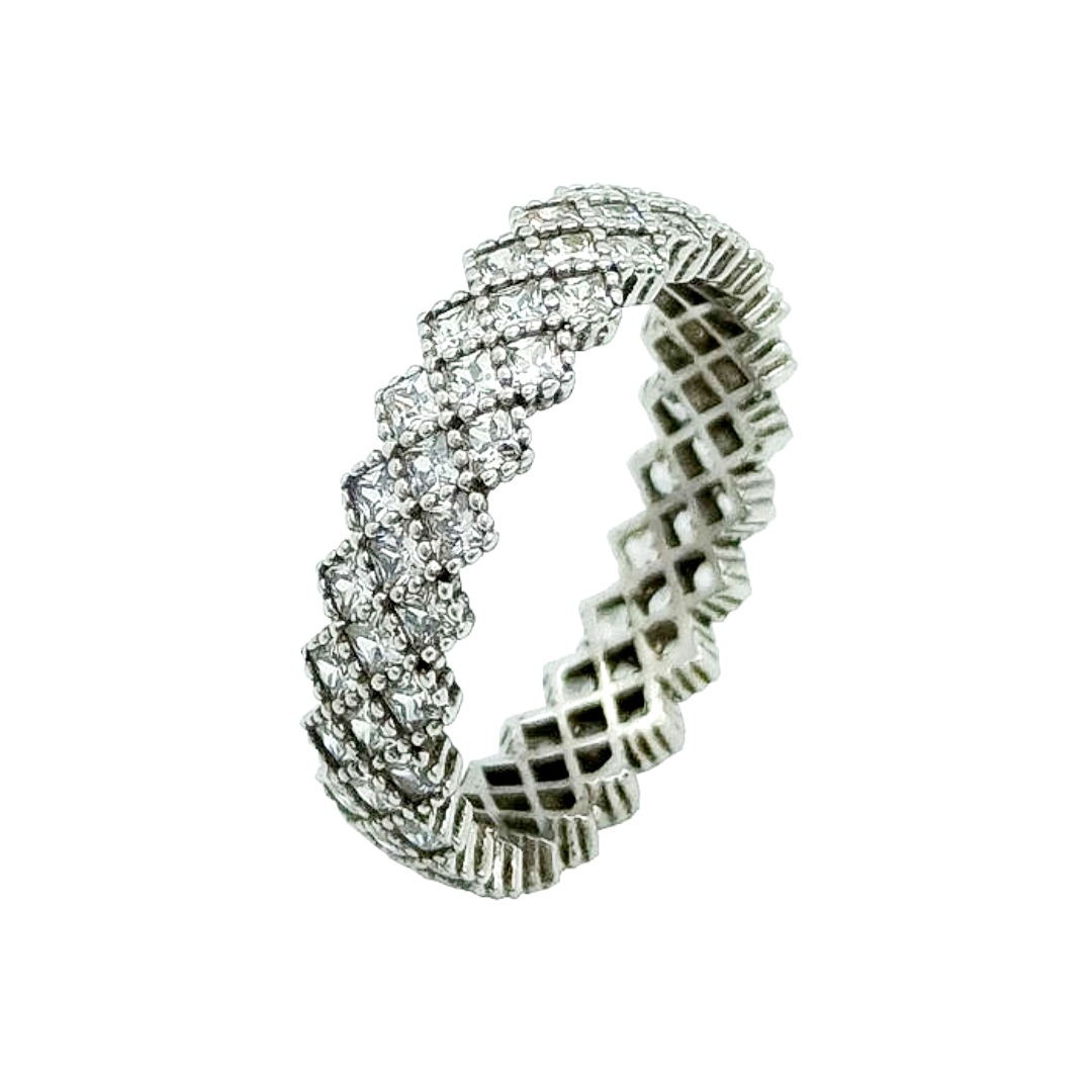 انگشتر نقره زنانه کد ۸