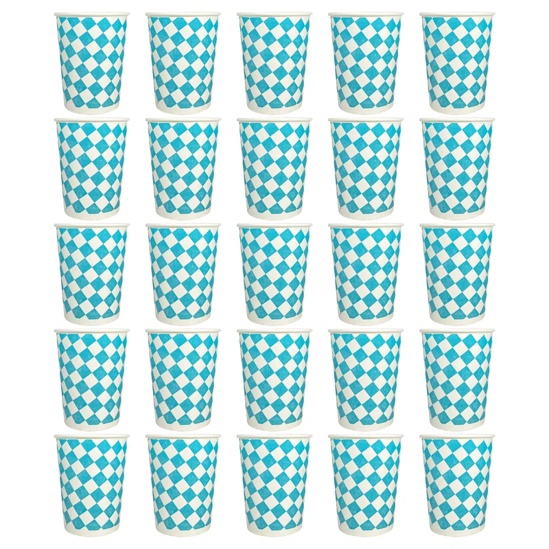 لیوان یکبار مصرف مدل کاغذی 322 بسته 25 عددی