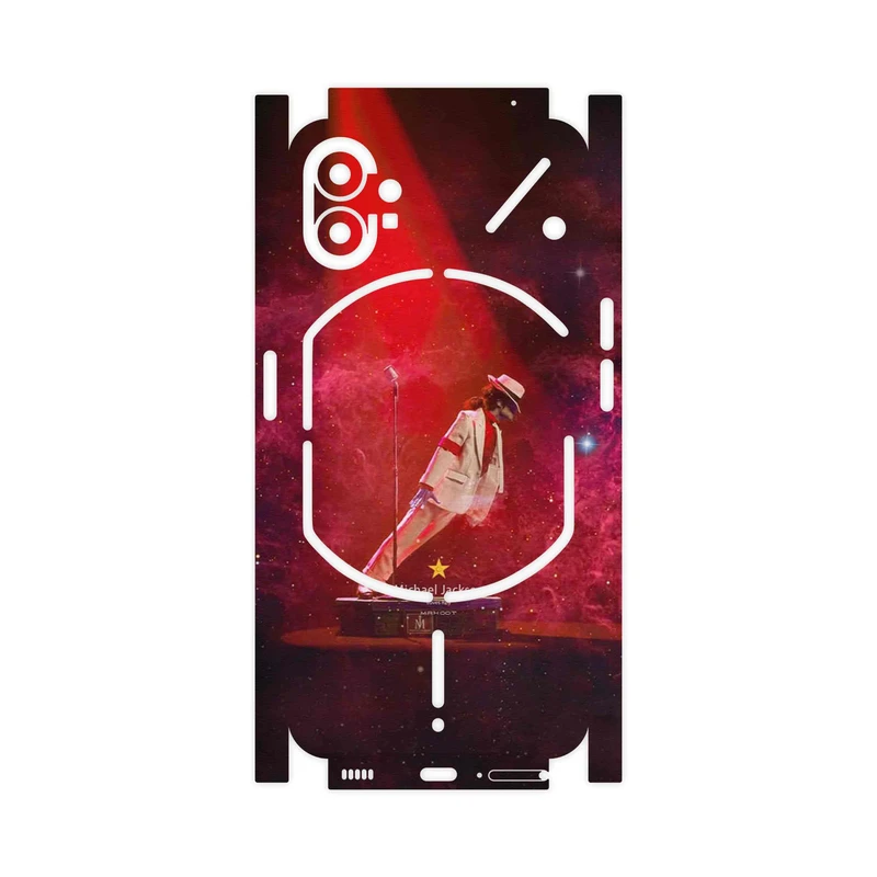برچسب پوششی ماهوت مدل Michael Jackson-FullSkin مناسب برای گوشی موبایل ناتینگ Phone 1