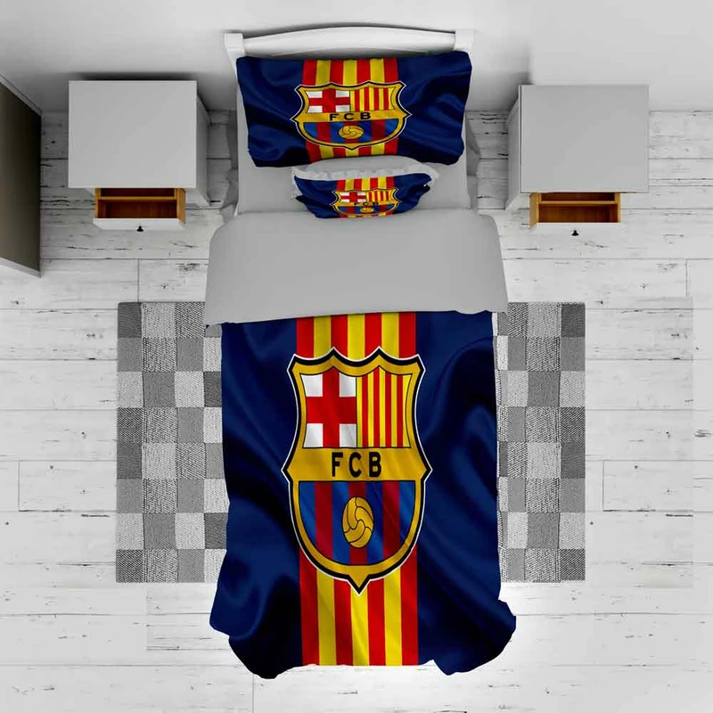 سرویس روتختی مدل تیم فوتبال TXY638 تک نفره 5 تکه