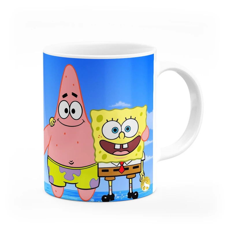 ماگ هومرو طرح انیمیشن باب اسفنجی مدل MG4544