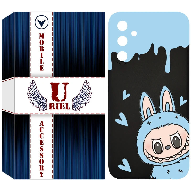 کاور یوریل قاب مدل KSH کد 131 طرح عروسک لبوبو مناسب برای گوشی موبایل سامسونگ Galaxy A54