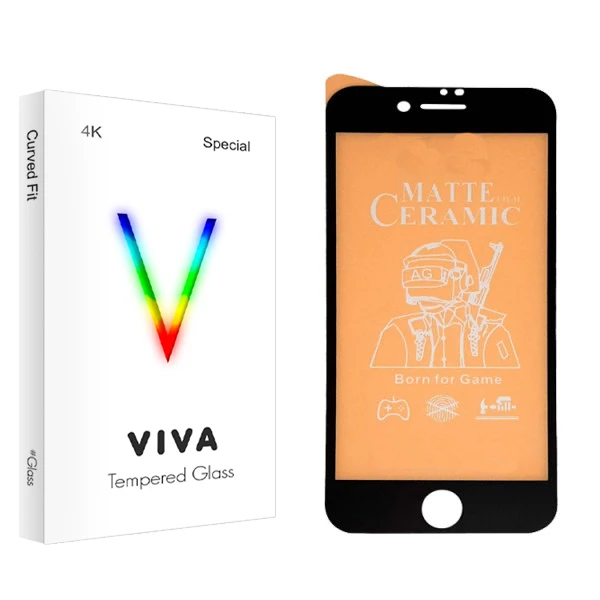 محافظ صفحه نمایش ویوا مدل 4K مناسب برای گوشی موبایل اپل Iphone 8