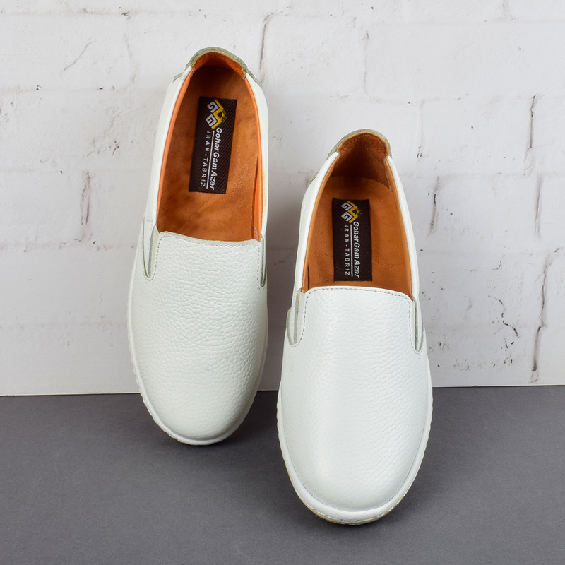 کفش روزمره زنانه مدل چرم طبیعی WH.4139