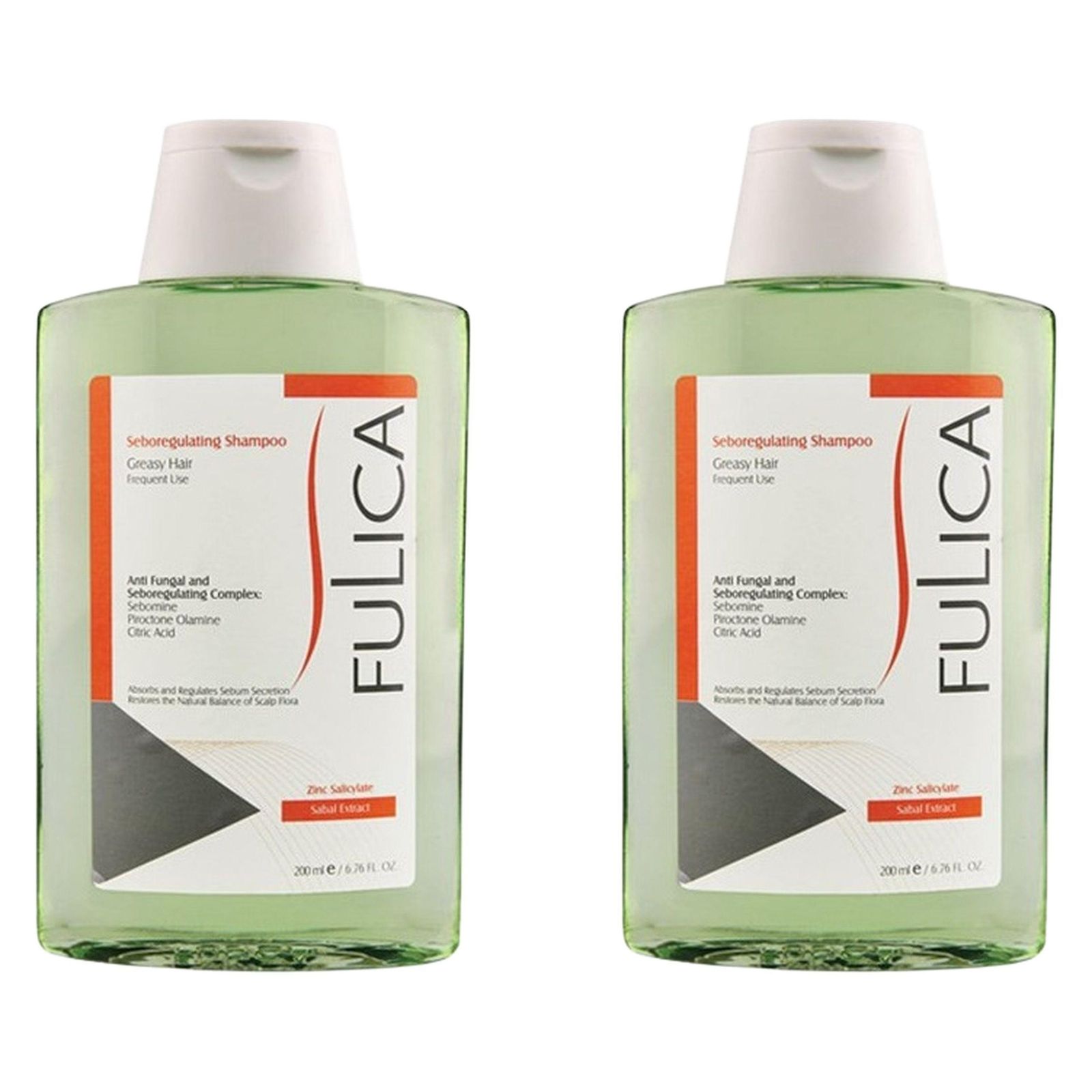 شامپو مو فولیکا مدل seboregulating حجم 200 میلی لیتر مجموعه 2 عددی - - 1
