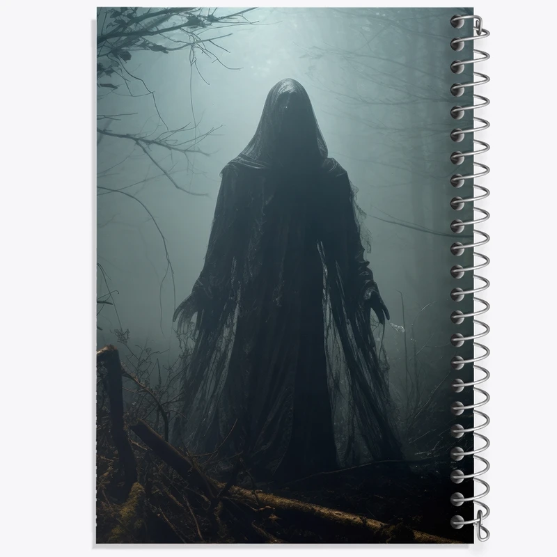 دفتر نقاشی 50 برگ خندالو طرح ترسناک کد F72