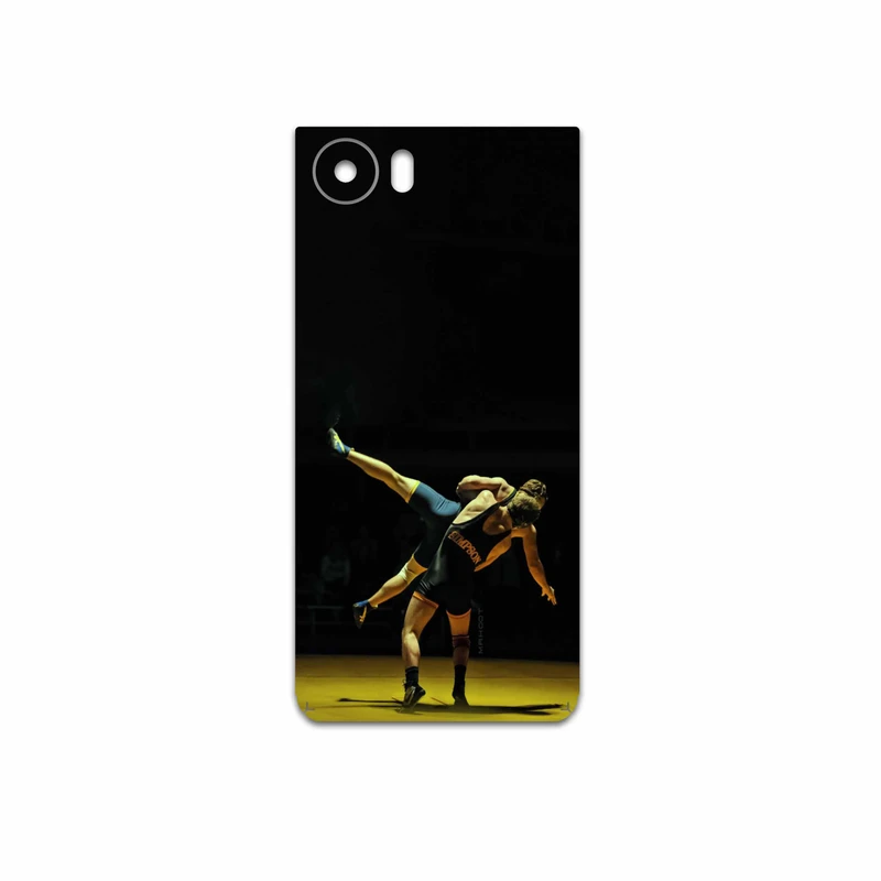 برچسب پوششی ماهوت مدل Wrestling مناسب برای گوشی موبایل بلک بری KEYONE