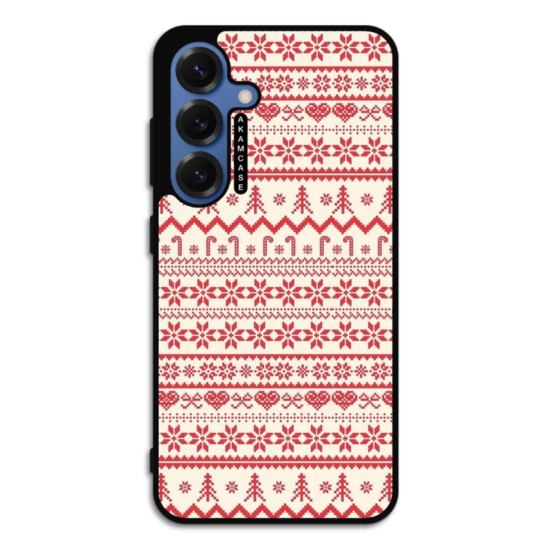 کاور آکام مدل AMC-WSGS25-CHRISTMAS-1 مناسب برای گوشی موبایل سامسونگ Galaxy S25