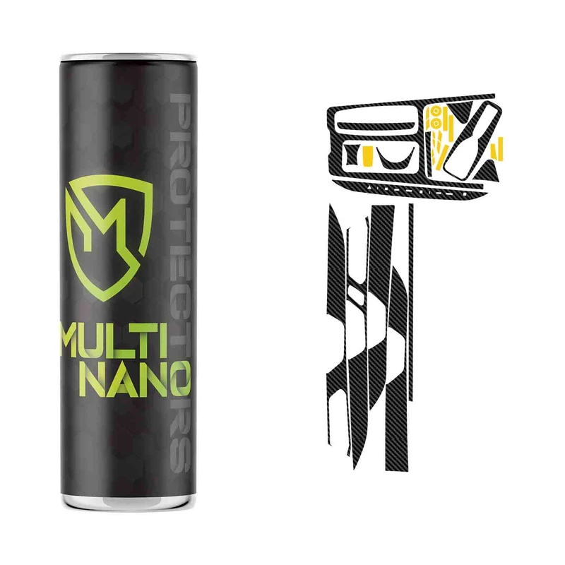 برچسب محافظ کنسول خودرو مولتی نانو طرح کربن مدل X-F1C مناسب برای دانگ فنگ شاین مکس مجموعه ی 32 عددی 