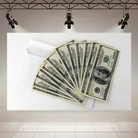 تابلو شاسی طرح اسکناس مدل صد دلاری کد AR3930