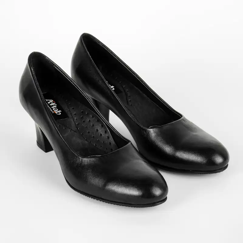 کفش زنانه چرم آفتاب مدل P100