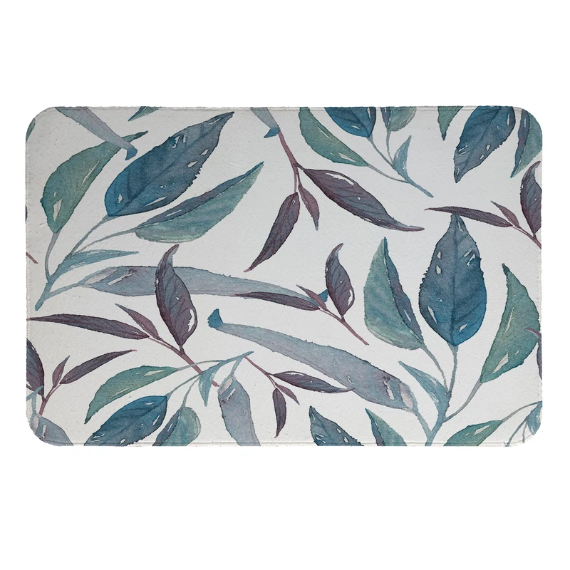 پادری طرح برگ کد 9217 سایز 80x110 سانتی متر