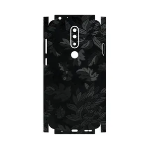 MAHOOT Black-Wildflower-FullSkin Cover Sticker for Nokia 5.1 Plus