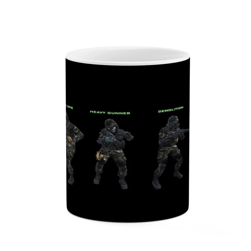 ماگ کاکتی مدل بازی Call Of Duty 4ː Modern Warfare کد mgh27810