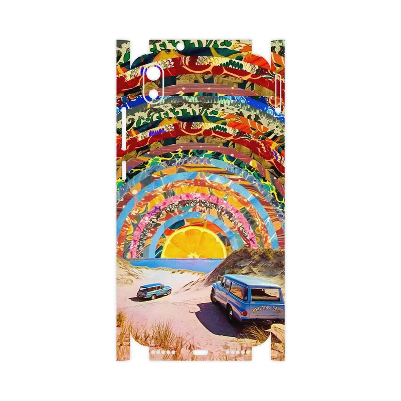 برچسب پوششی ماهوت مدل Collage of Orange Sky-FullSkin مناسب برای گوشی موبایل شیائومی Redmi 7A