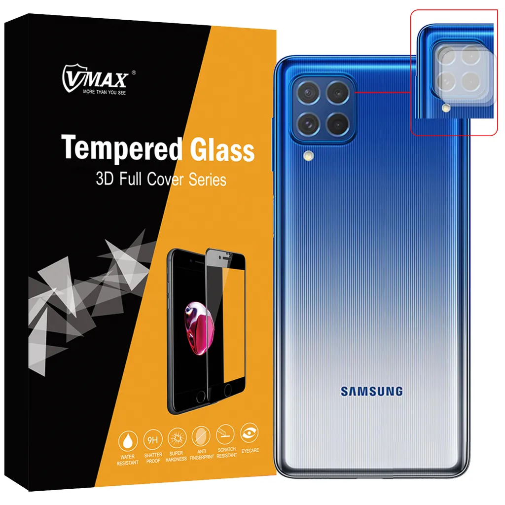 محافظ لنز دوربین وی مکس مدل VC3 مناسب برای گوشی موبایل سامسونگ Galaxy M62 بسته سه عددی