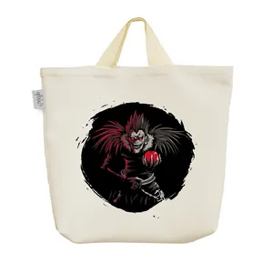 ساک خرید خندالو مدل شینیگامی ریوک انیمه دفترچه مرگ کد 1033