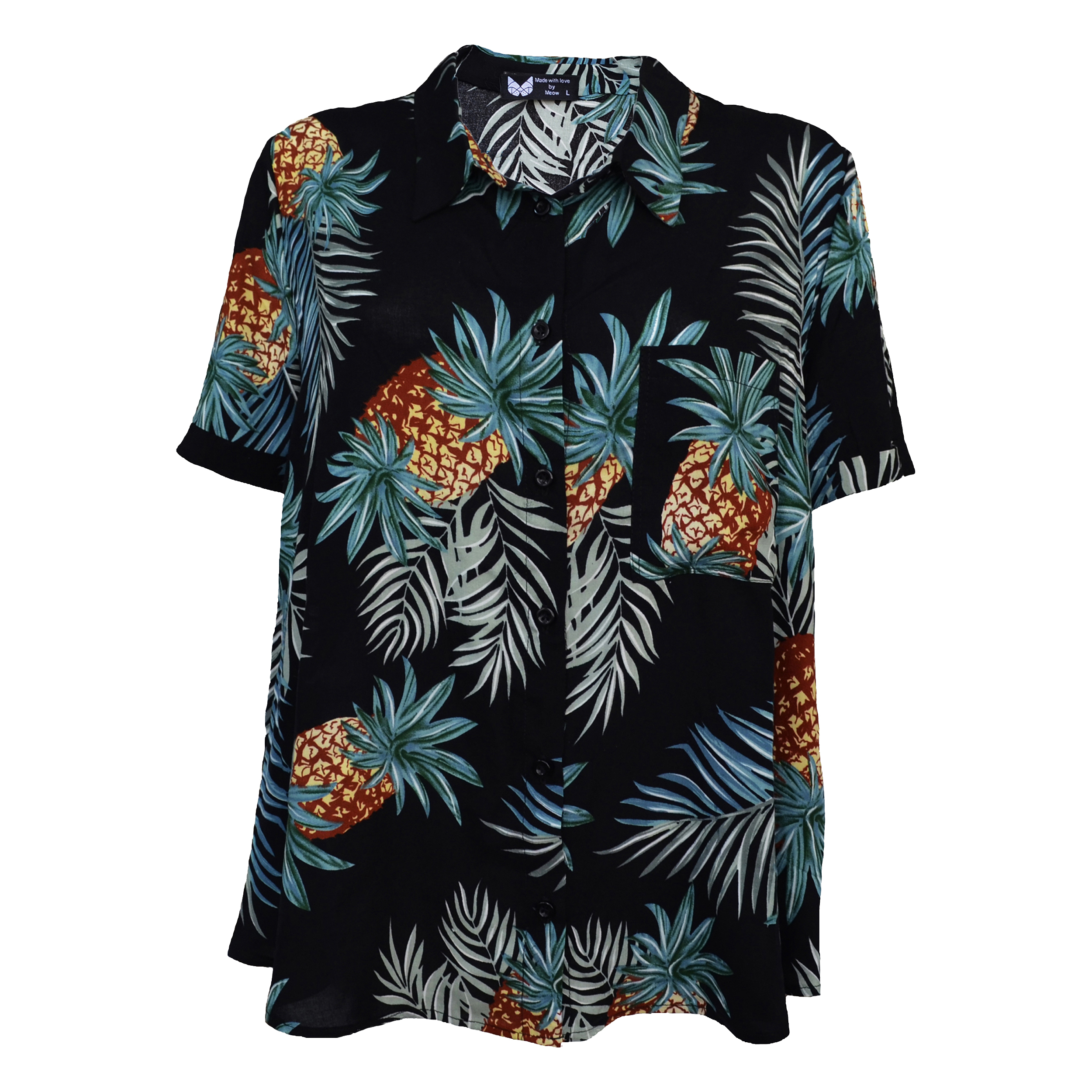 شومیز زنانه میو مدل آناناسی کد 111